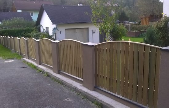 Holzzaun System Oslo mit Gesamtbogen (8)