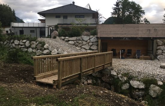 Holzbrücke mit Geländer System RAABA light (5)