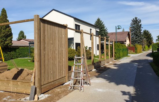 Lärmschutzwand im Selbstbau (LSB)