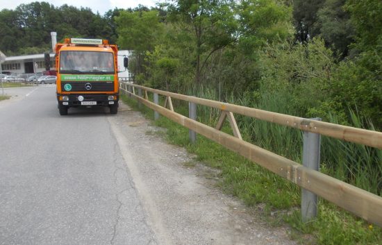 Geländer in Sonderausführung lt. Kundenwunsch