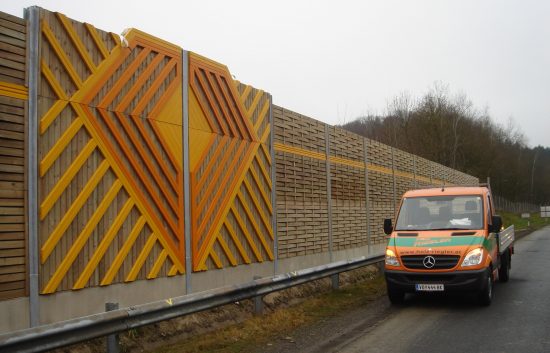 Lärmschutzwand - BST A2 Frösau