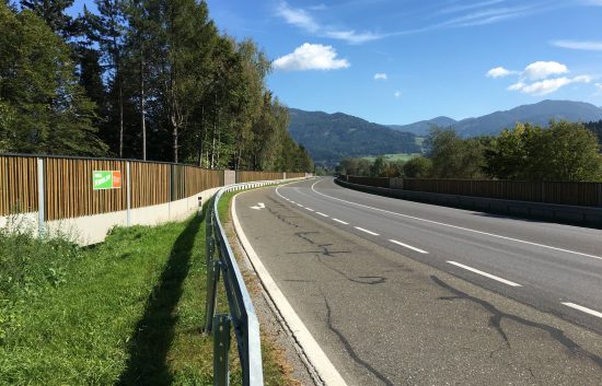 Lärmschutzwand - BST B96 Niederwölz und Teufenbach (5)