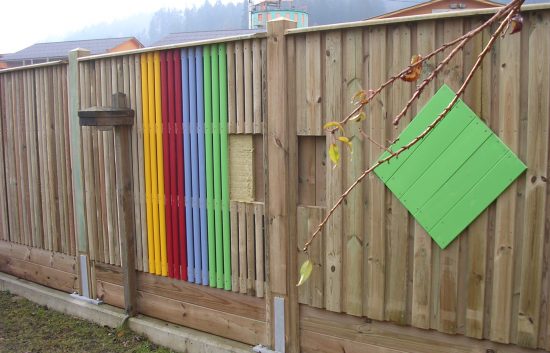Lärmschutzwand im SB Ausstellung Holz-Riegler - Bild 1