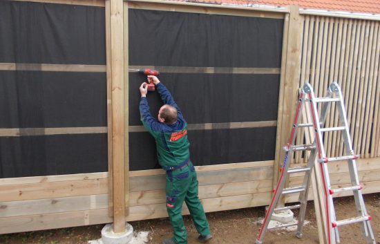 Lärmschutzwand im Selbstbau - Bild 17
