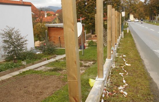 Lärmschutzwand im Selbstbau - Bild 22