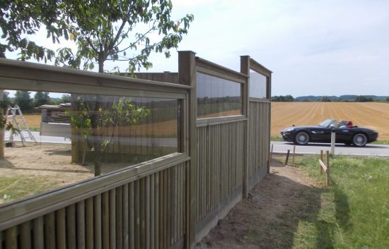 Lärmschutzwand im Selbstbau - Bild 32