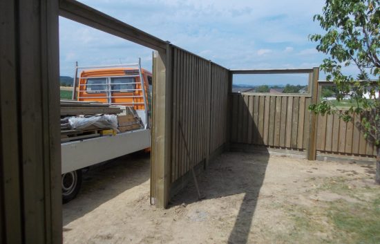 Lärmschutzwand im Selbstbau - Bild 34