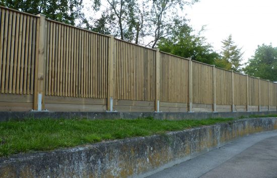 Lärmschutzwand im Selbstbau - Bild 43