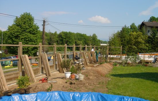 Lärmschutzwand im Selbstbau - Bild 6