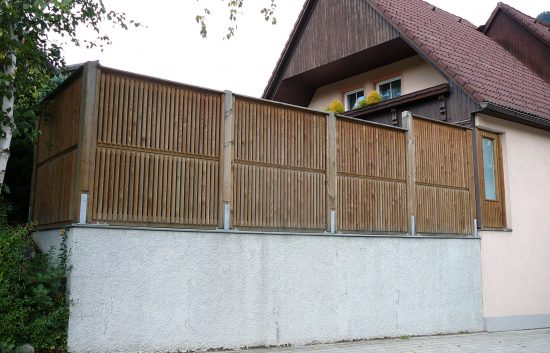 Lärmschutzwand im Selbstbau - Bild 75