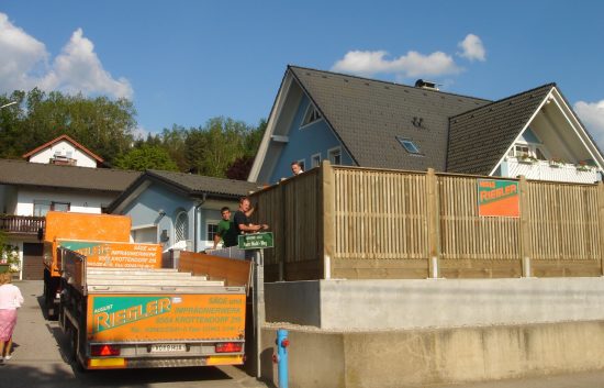Lärmschutzwand im Selbstbau - Bild 9