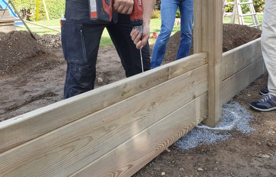 Lärmschutzwand im Selbstbau- Fotoserie September 2019 - Bild 5