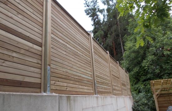 Sichtschutz Zaun System Rautenschalung (1)