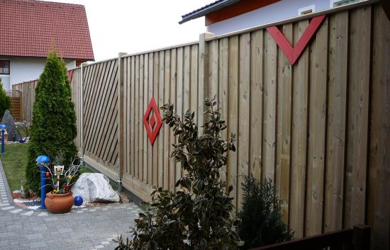 Sichtschutz Zaun System Stulpschalung (2)