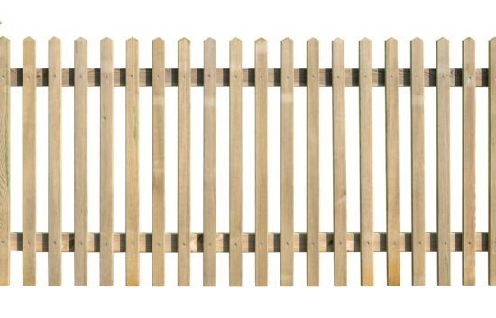Zaun Bergen mit 35 x 50 mm Latten